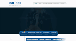 Desktop Screenshot of caribou-systems.com
