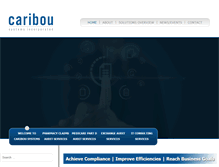 Tablet Screenshot of caribou-systems.com